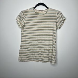 MARINE LAYER Short Sleeve Striped Tee Shirt XS